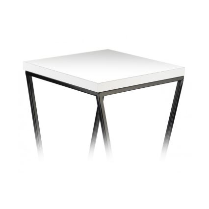 Flower stand LOFT 100x24 cm black/white