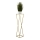 Flower stand LOFT 100x24 cm gold/white