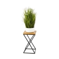 Flower stand LOFT 40x24 cm black/brown