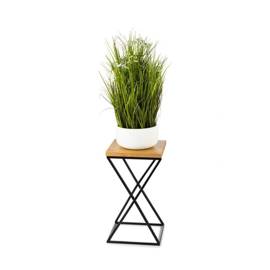 Flower stand LOFT 40x24 cm black/brown