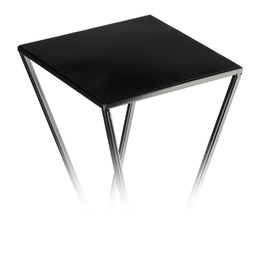 Flower stand LOFT 70x23,5 cm black