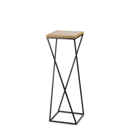 Flower stand LOFT 70x24 cm black/brown