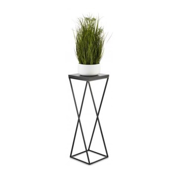 Flower stand LOFT 70x24 cm black