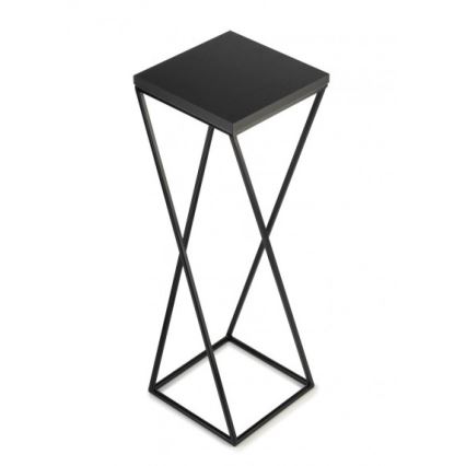 Flower stand LOFT 70x24 cm black