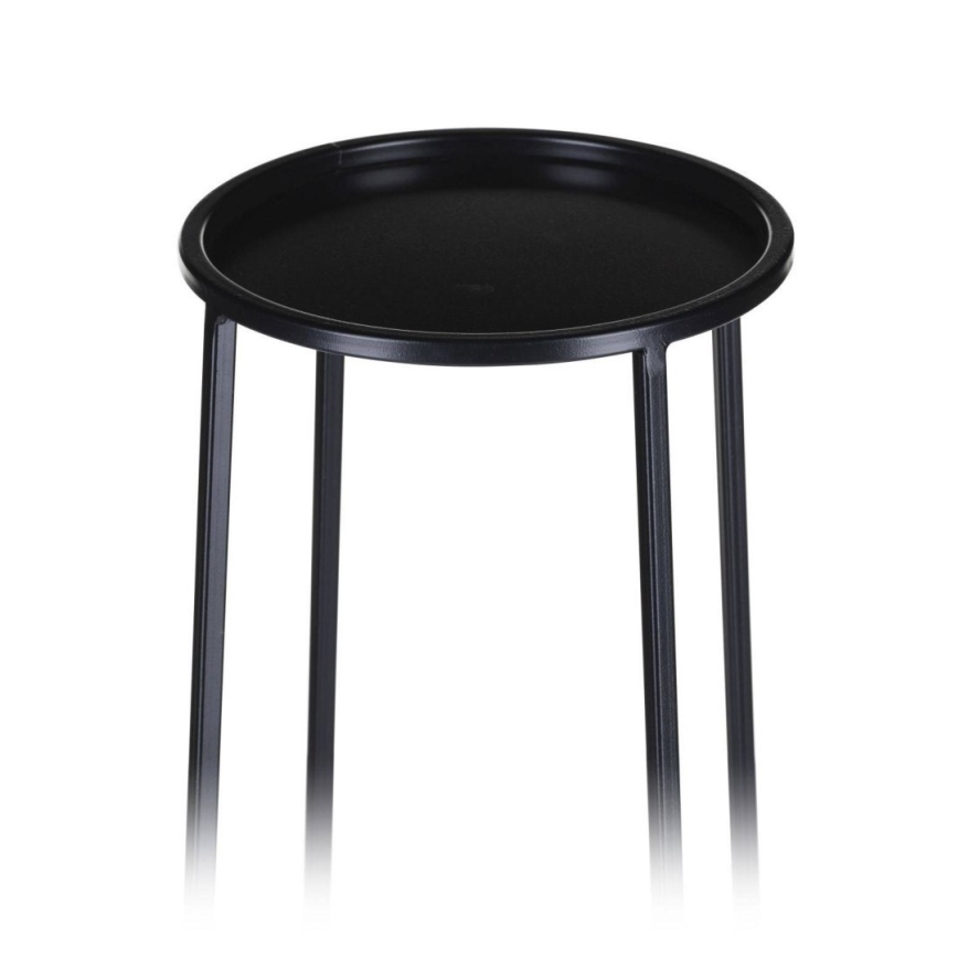 Flower stand LOFT 70x24 cm black