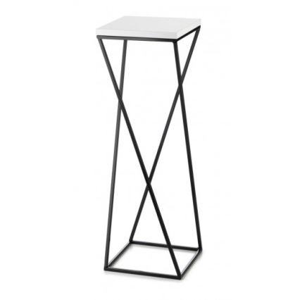 Flower stand LOFT 70x24 cm black/white