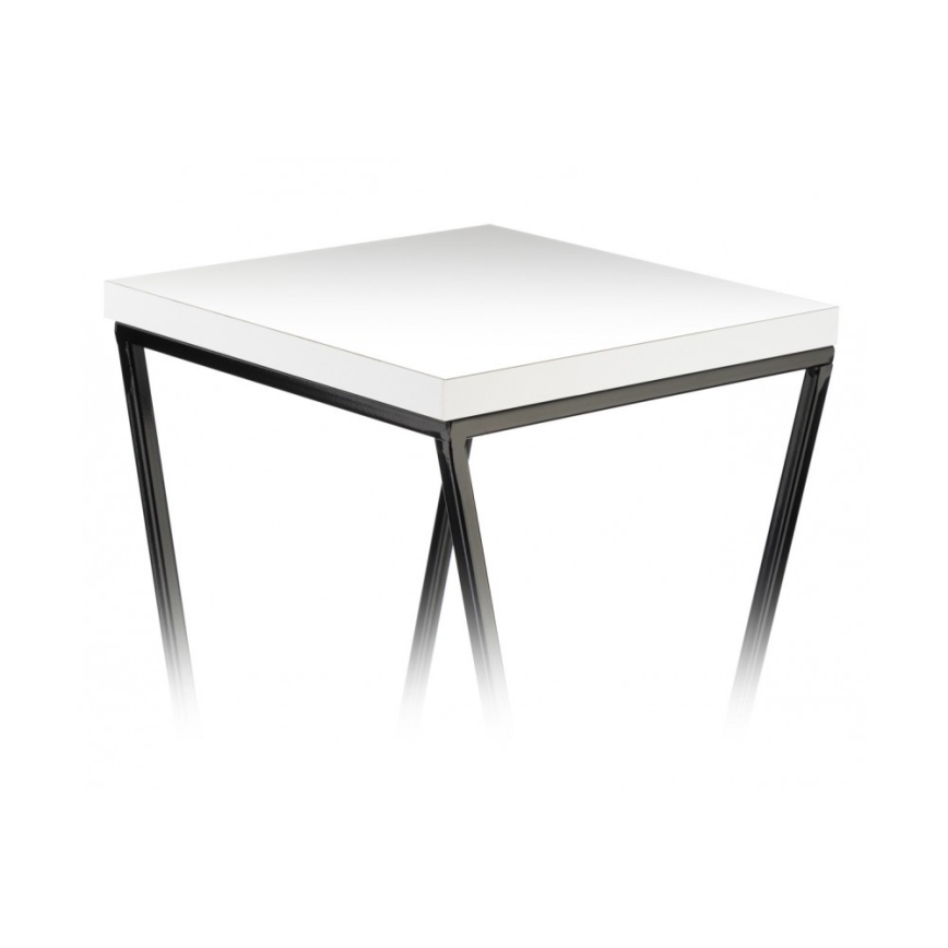 Flower stand LOFT 70x24 cm black/white