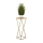 Flower stand LOFT 70x24 cm gold/brown