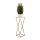 Flower stand LOFT 70x24 cm gold/white