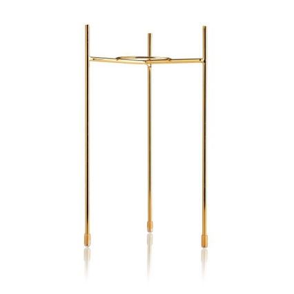 Flower stand NILA 28x11 cm black/gold