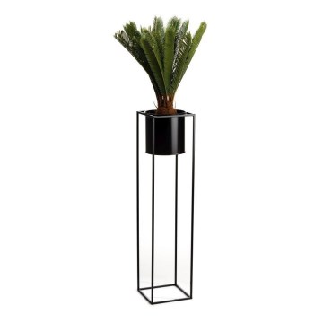 Flower stand RING 100x23 cm black