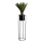 Flower stand RING 100x23 cm black