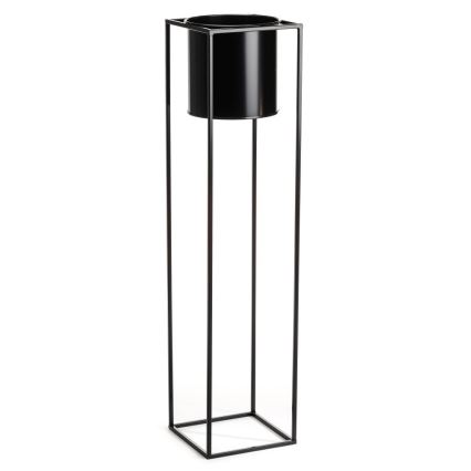 Flower stand RING 100x23 cm black