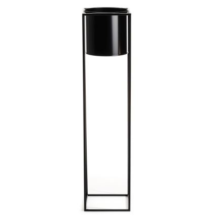 Flower stand RING 100x23 cm black