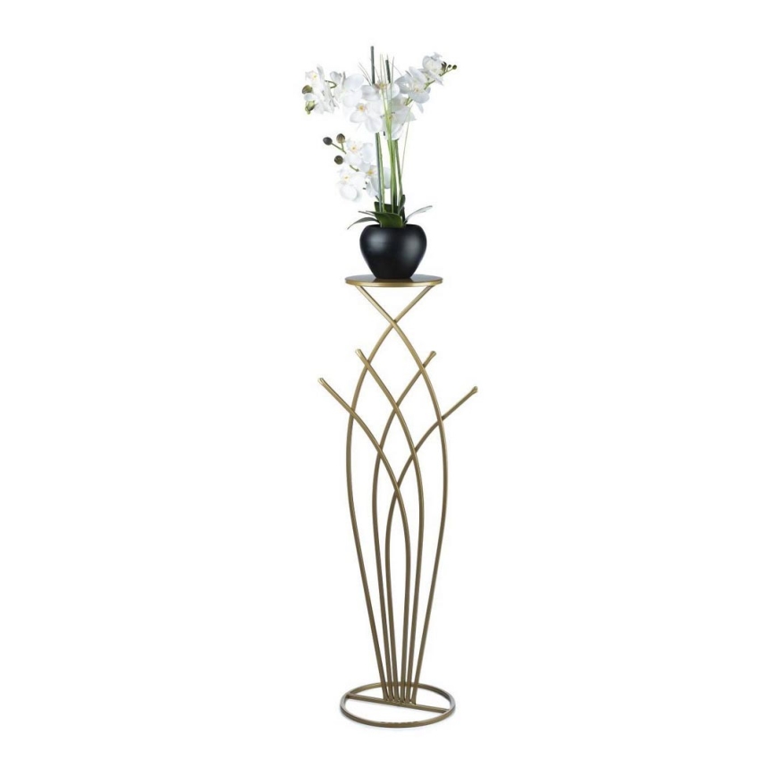 Flower stand SWAN 100x22,5 cm gold