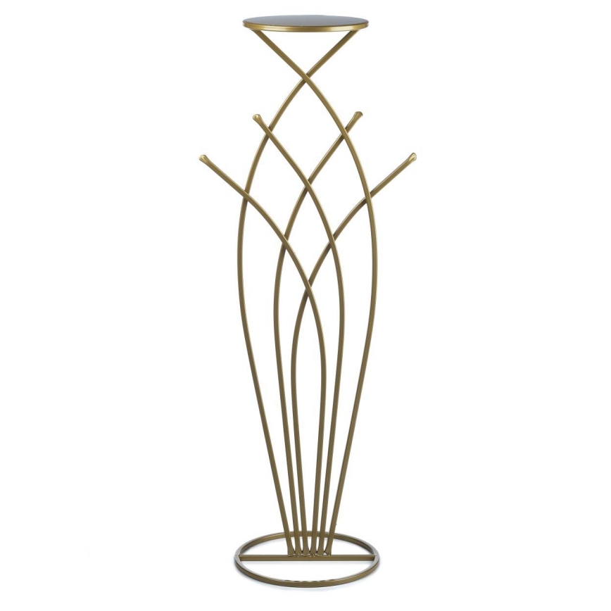 Flower stand SWAN 100x22,5 cm gold