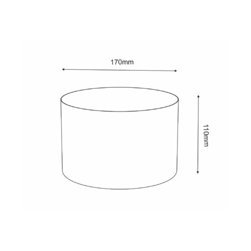 Flowerpot 11x17 cm white