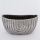 Flowerpot 28x14,5 cm silver/brown