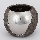 Flowerpot d. 18,5 cm silver/brown
