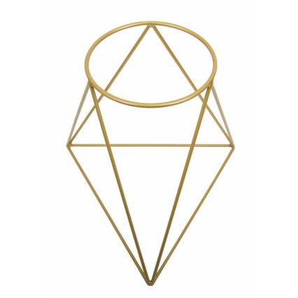 Flowerpot stand TRIANGL 40x45 cm gold