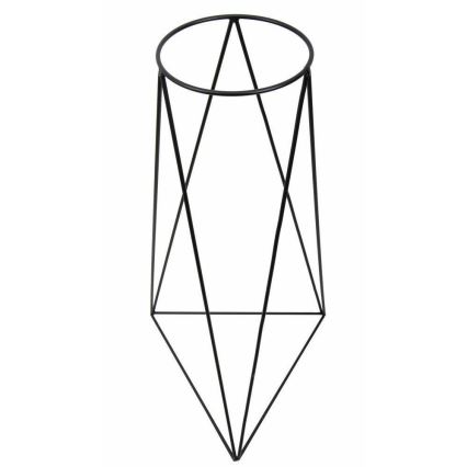 Flowerpot stand TRIANGL 90x50 cm black