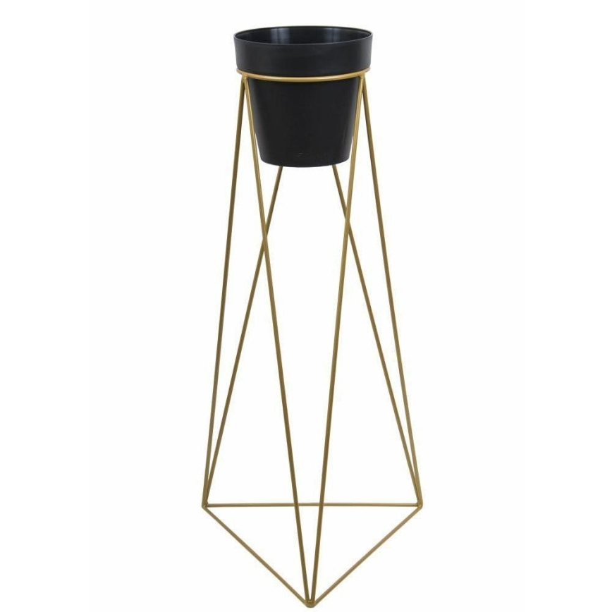 Flowerpot stand TRIANGL 90x50 cm gold