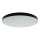 FLUME LED Bathroom Ceiling Light, 10W, 230V, Ø 22.5 cm, IP44, Black