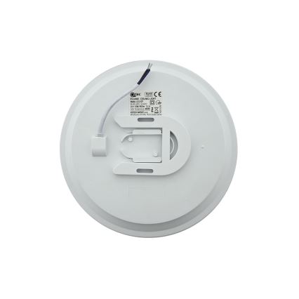 FLUME LED Bathroom Ceiling Light, 10W, 230V, Ø 22.5 cm, IP44, Black