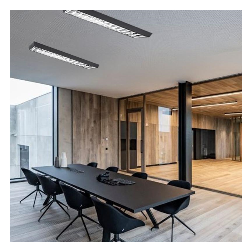 Fluorescent light T8 2xG13/18W/230V 120 cm black