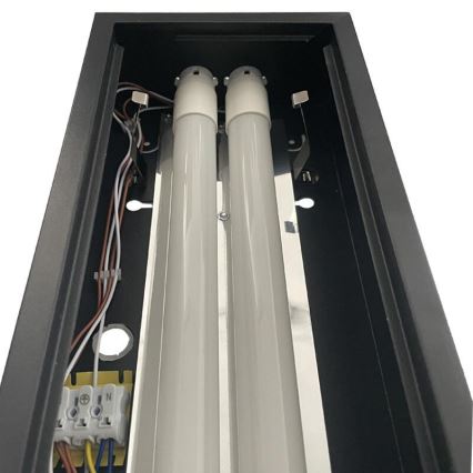Fluorescent light T8 2xG13/18W/230V 120 cm black