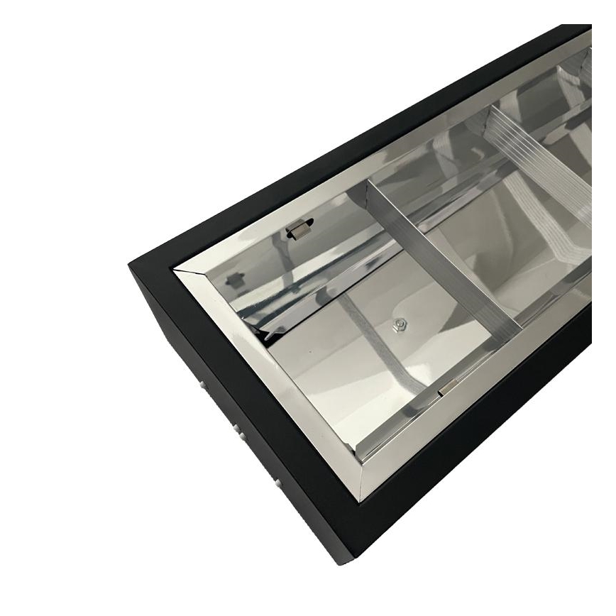 Fluorescent light T8 2xG13/18W/230V 120 cm black