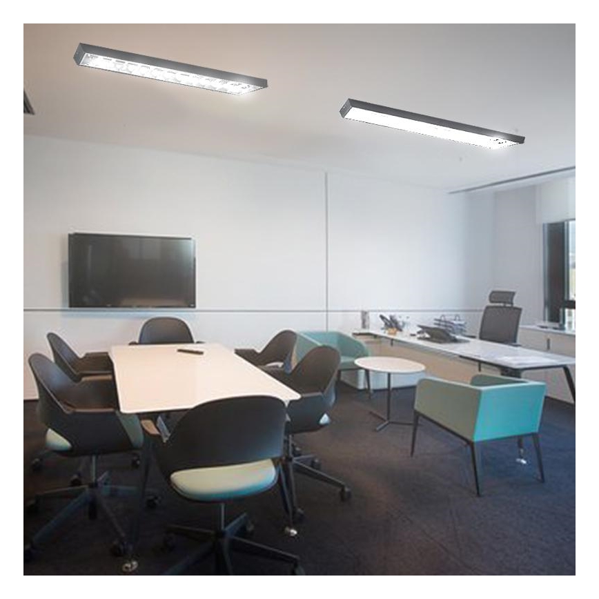 Fluorescent light T8 2xG13/18W/230V 120 cm black