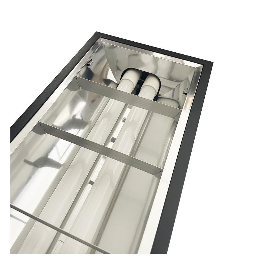Fluorescent light T8 2xG13/18W/230V 120 cm black