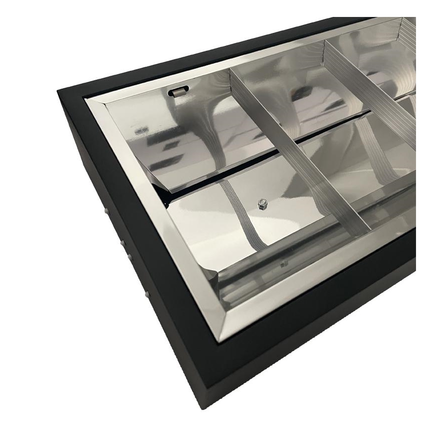 Fluorescent light T8 2xG13/18W/230V 120 cm black