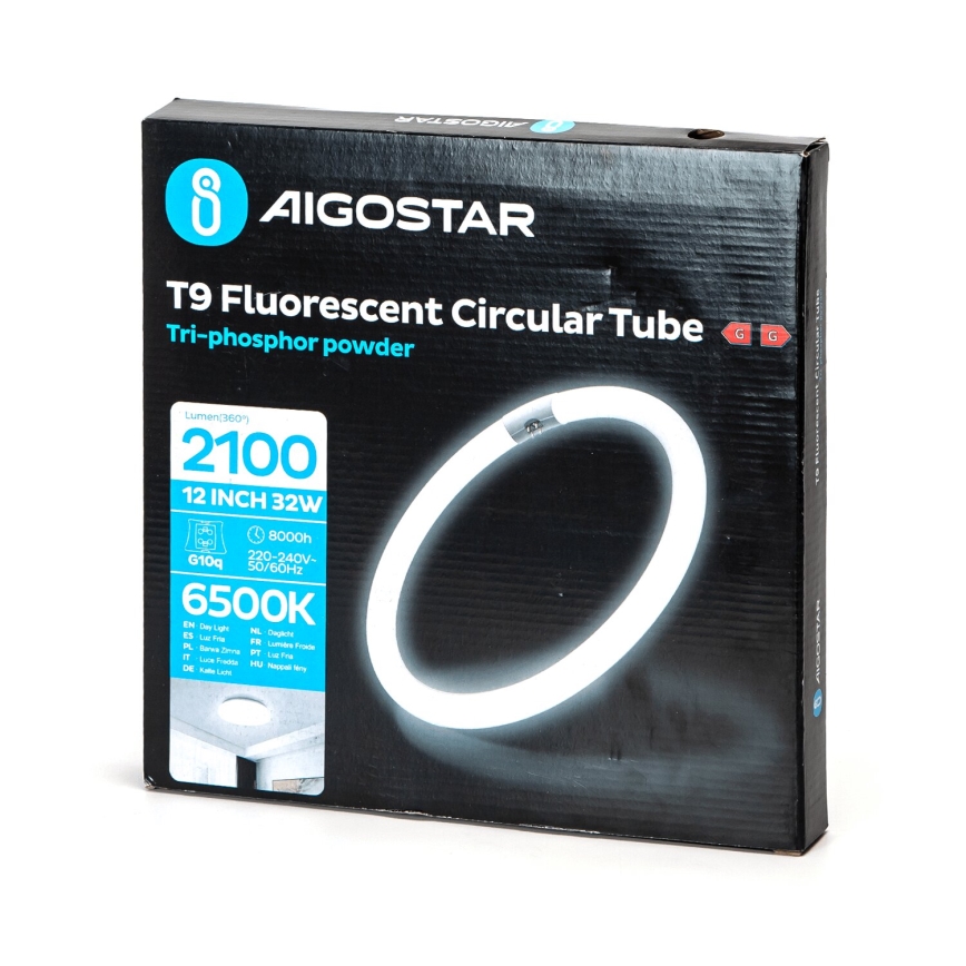 Fluorescent tube T9 G24q-1/32W/230V 6500K - Aigostar