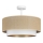 Flush-mount ceiling light SARTA 1xE27/60W/230V dia. 45 cm white/jute