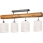 Flush-mount chandelier TRENO 4xE27/25W/230V Pine