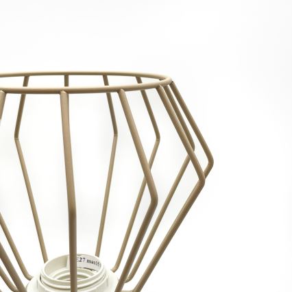 Flush-mounted chandelier AUDREY 3xE27/15W/230V beige