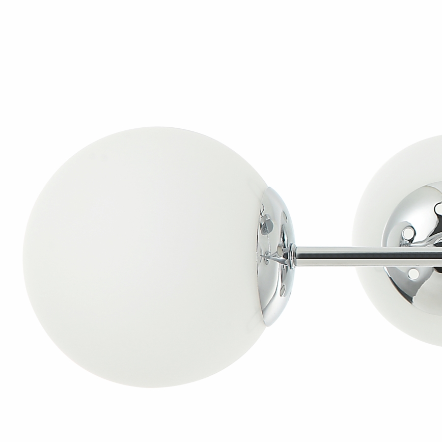 Flush-mounted chandelier MADDIE 4xE14/5W/230V polished chrome