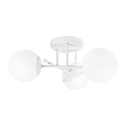 Flush-mounted chandelier MALENA 3xE14/5W/230V white