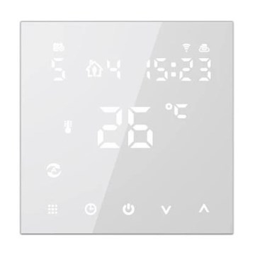 Flush-mounted thermostat 230V white Wi‑Fi Tuya