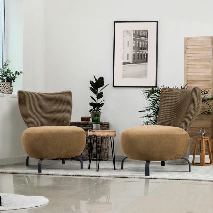 FLY Armchair, Brown