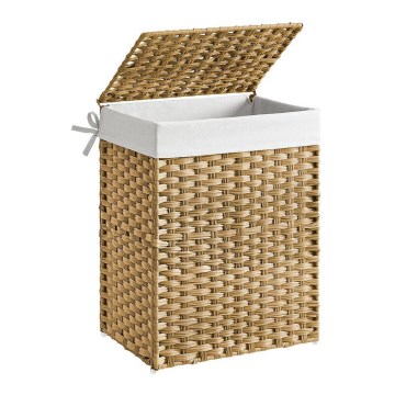 FLYN Rattan Laundry Basket