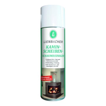 Foam fireplace glass cleaner 300 ml