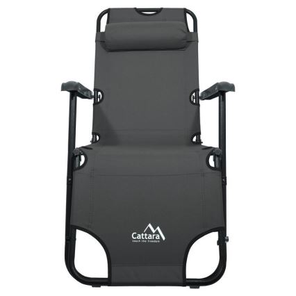 Foldable adjustable chair anthracite
