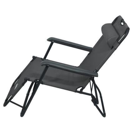 Foldable adjustable chair anthracite