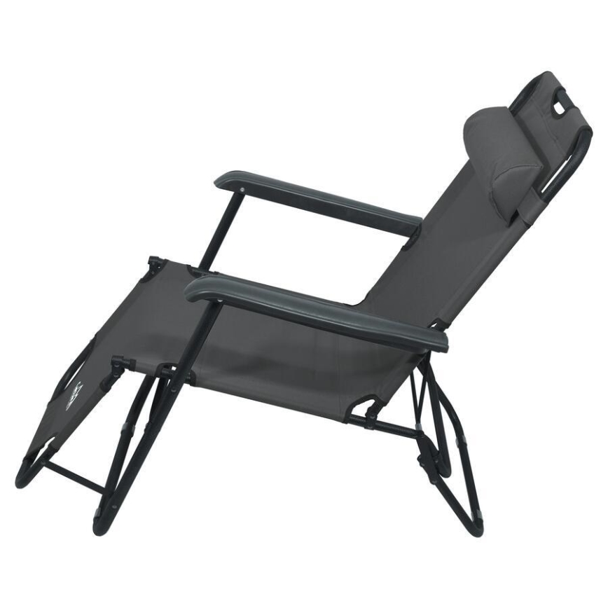 Foldable adjustable chair anthracite