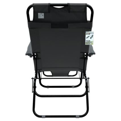 Foldable adjustable chair anthracite