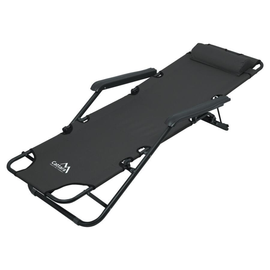 Foldable adjustable chair anthracite