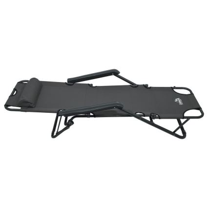 Foldable adjustable chair anthracite